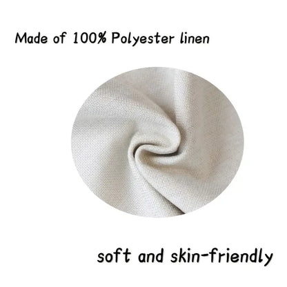 4pcs Linen Striped Boho Placemats for Dining Table Set