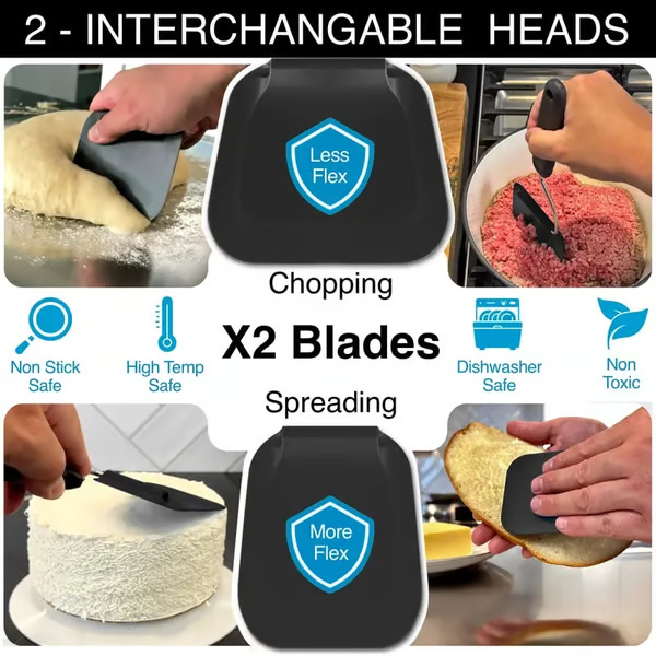 Adjustable Angle PPSU Spatula -A must have kitchen gadget!🍳