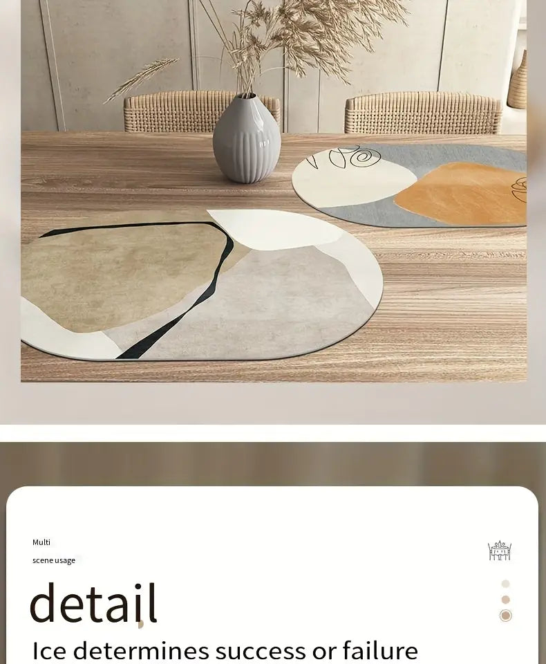 Rectangular PU Leather Dining Table Placemats