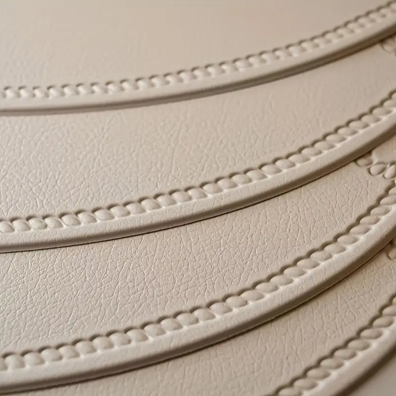 Oval Embossed Placemats, Non-slip and Durable Placemats