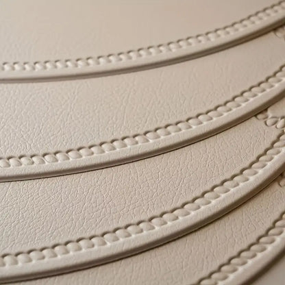 Oval Embossed Placemats, Non-slip and Durable Placemats
