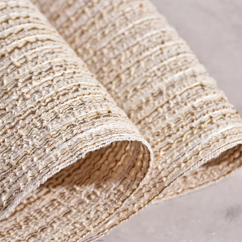 4/6/8/10pcs Oval Polyester Table Mats